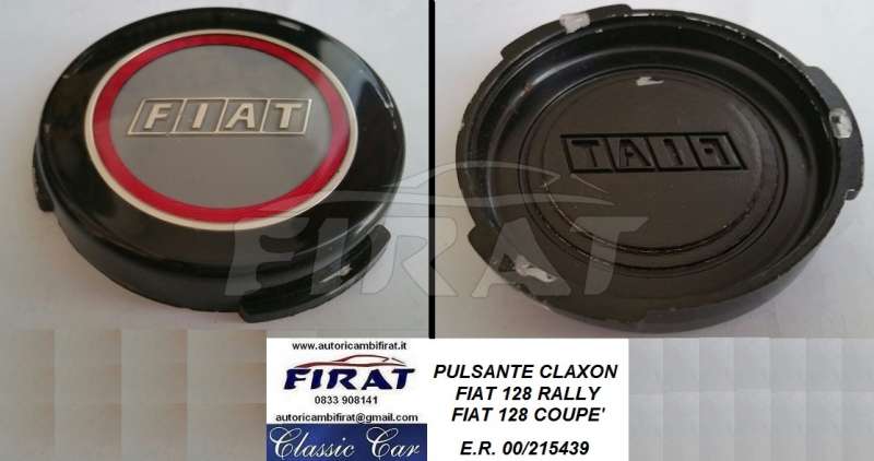 PULSANTE CLAXON FIAT 128 RALLY - COUPE'